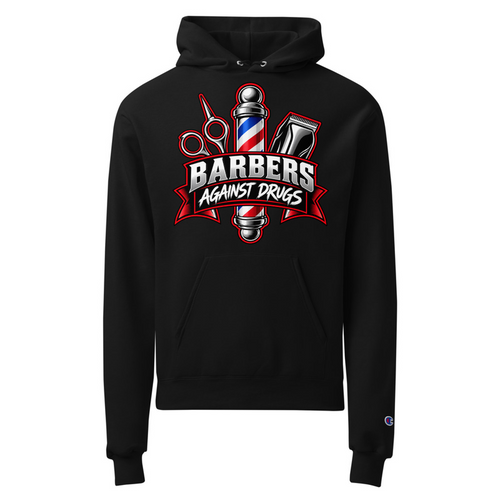 Barbers Against Drugs Champion hoodie